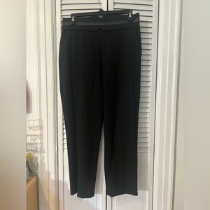 High-waisted black Karen Millen trousers